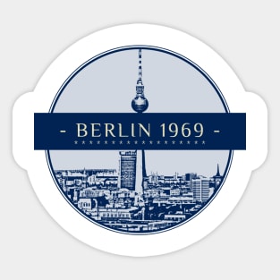 Berlin 1969 Sticker